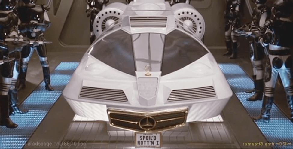Mercedes Spaceship